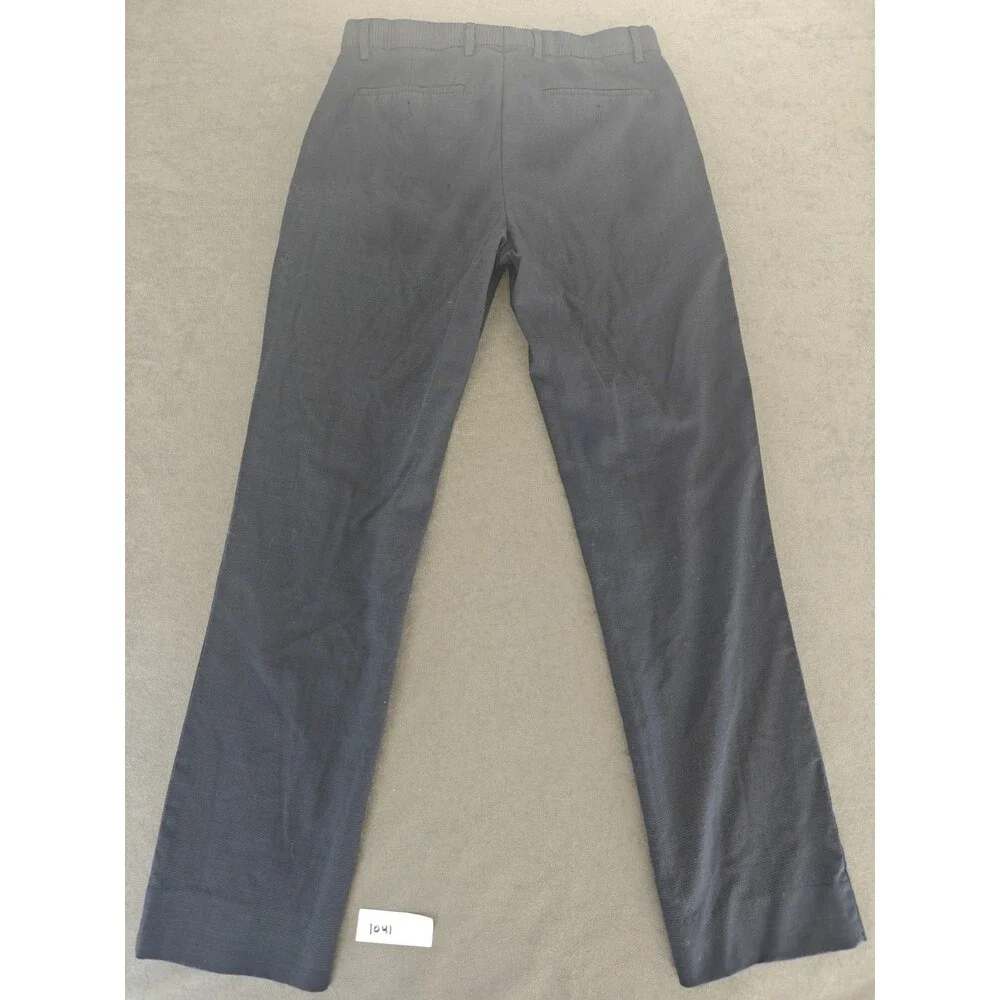Banana Republic Slim Fit Wool Dress Pants Mens 31x32 Navy 99% Wool Stretch